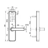 Khóa điện tử Hafele DL7000 912.05.497