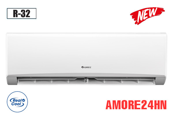 Điều hòa Gree treo tường 24000BTU 2 chiều thường AMORE24HN - toàn cảnh sản phẩm