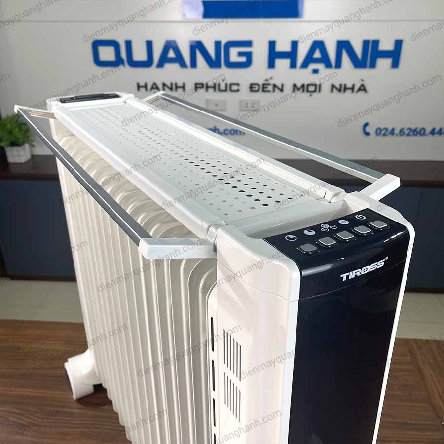 Ảnh thực tế Máy Sưởi Dầu 15 Thanh Tiross TS9215