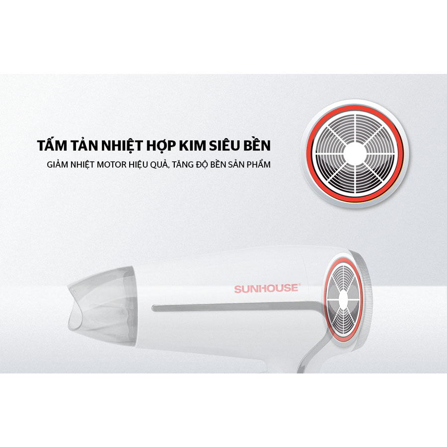 Máy sấy tóc Sunhouse SHD2308W