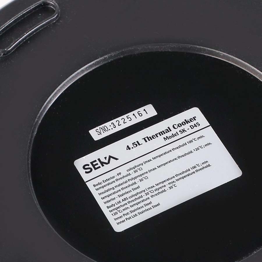Nồi Ủ Giữ Nhiệt Đa Năng Seka SK-D45 4.5L