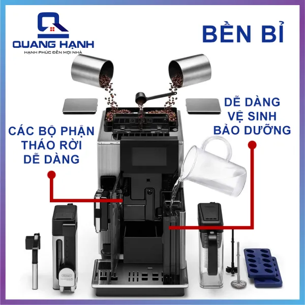 Máy Pha Cafe Delonghi EPAM960.75.GLM