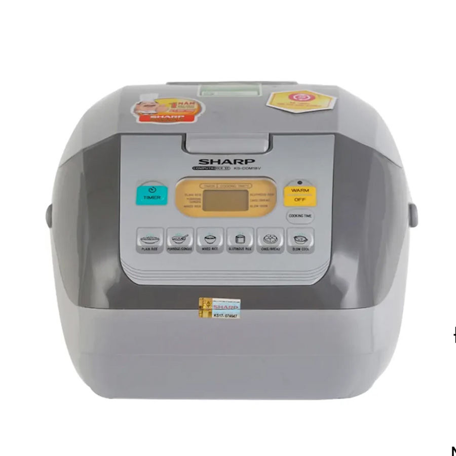 Nồi cơm điện tử Sharp KS-COM18V dung tích 1.8 lít
