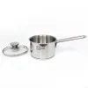Quánh Inox 430 Fivestar nắp kính 14cm FSQ14001