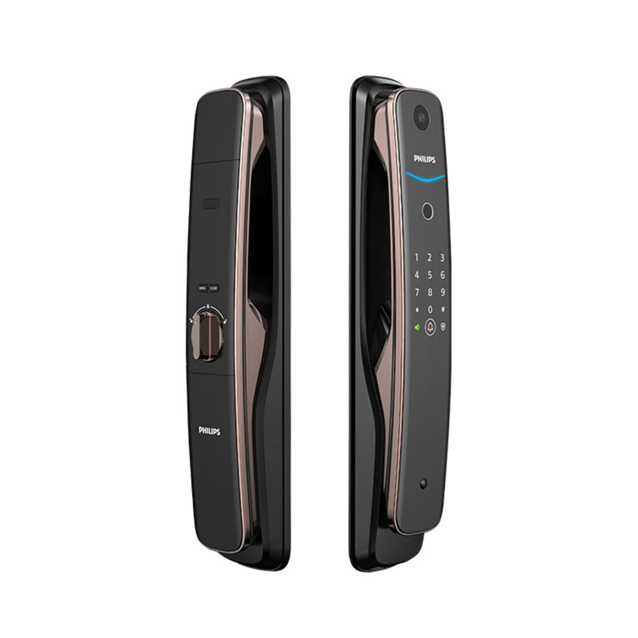 Khóa cửa vân tay có camera Philips DDL702-1HWS