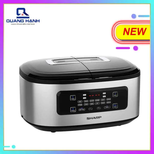 Nồi cơm 2 ngăn đa năng Sharp KN-TC50VN-SL 1.8L