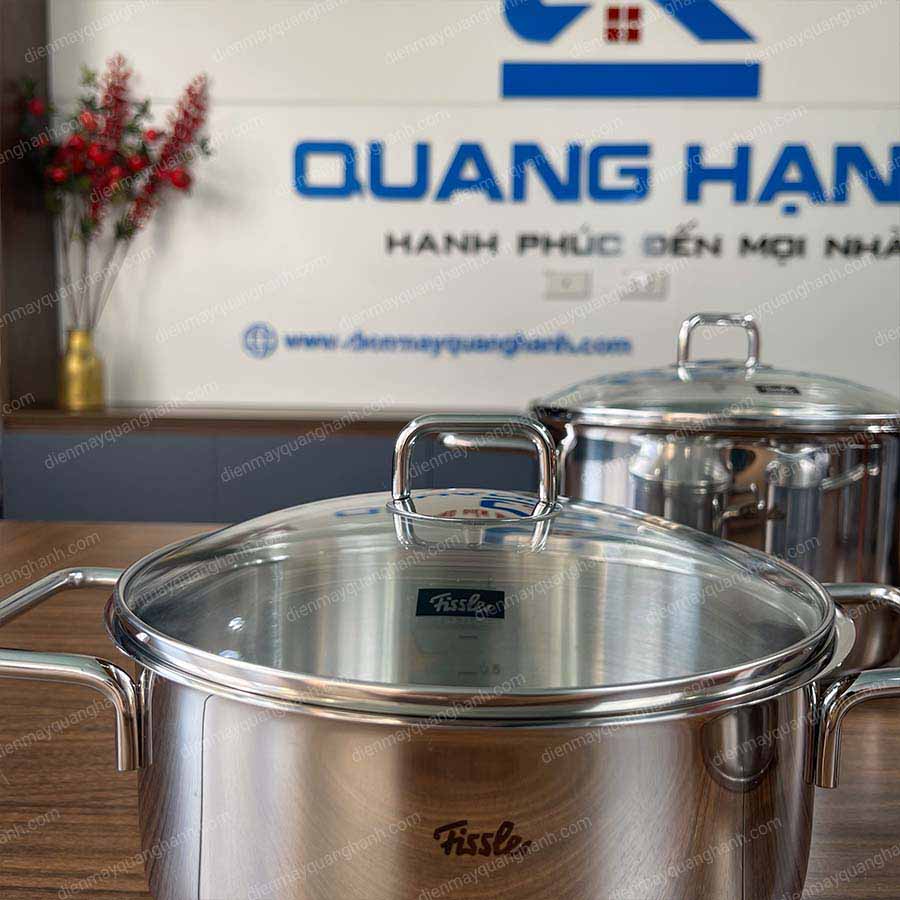 Ảnh thực tế Bộ nồi 5 món Fissler MUNCHEN