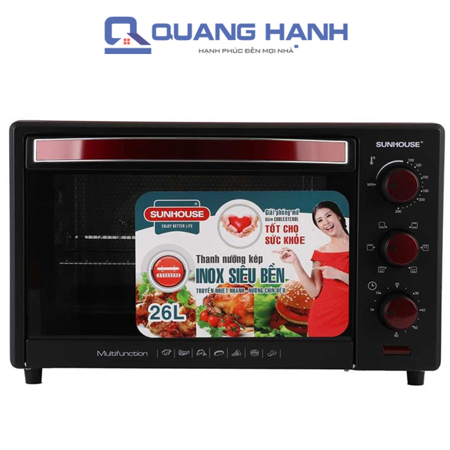 Lò Nướng Sunhouse SHD4226 26 Lít
