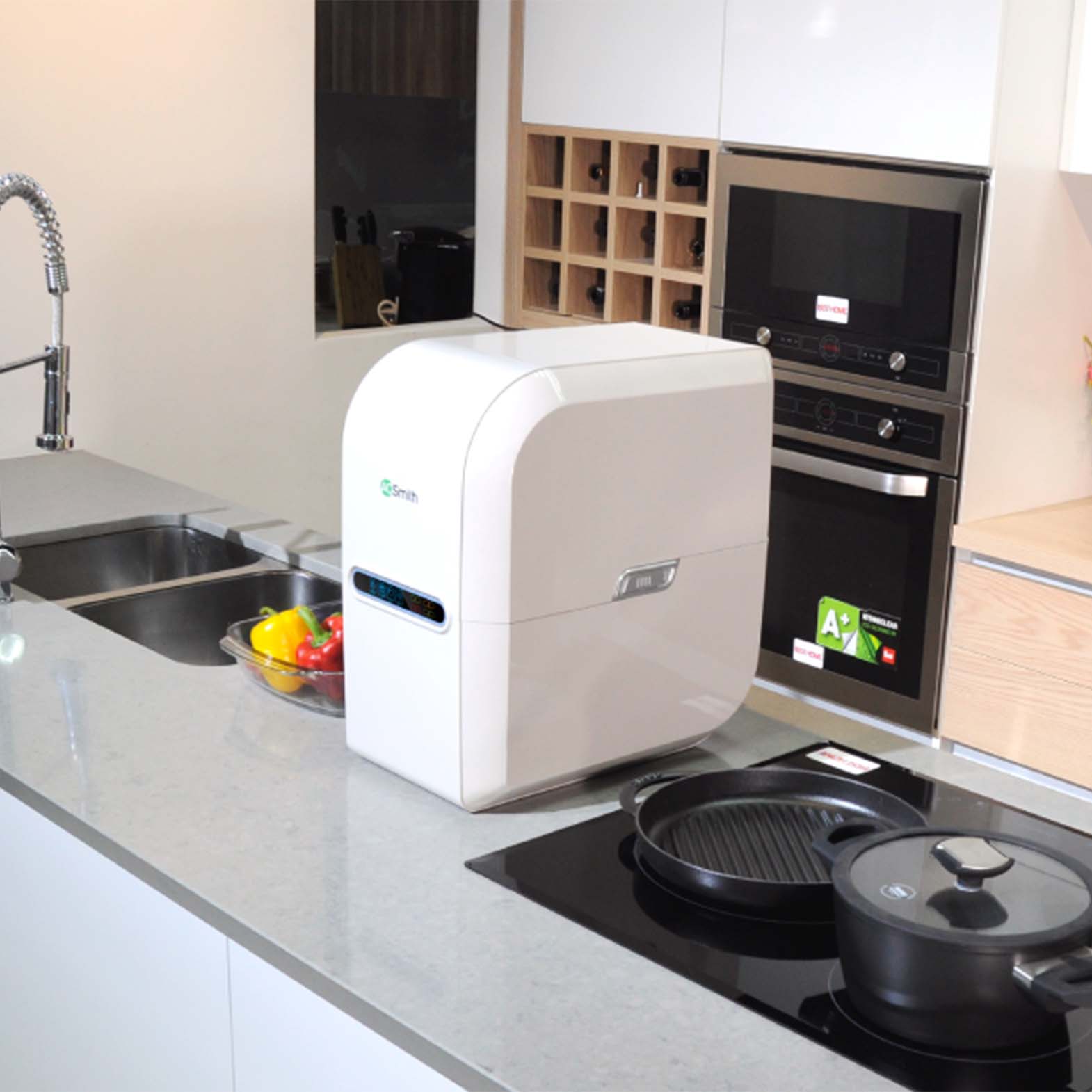 Ảnh thực tế Máy lọc nước RO dưới chậu rửa A.O Smith AR75-A-S-2