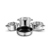 Bộ nồi inox liền khối Elmich Trimax ECO EL-8003 size 16,18,22, chảo 26cm