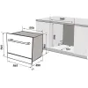 Máy rửa chén bát 8 bộ Texgio H595DT08B