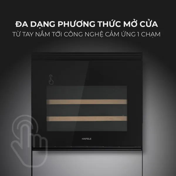 Tủ rượu âm tủ Hafele HW-C62BB 533.17.001