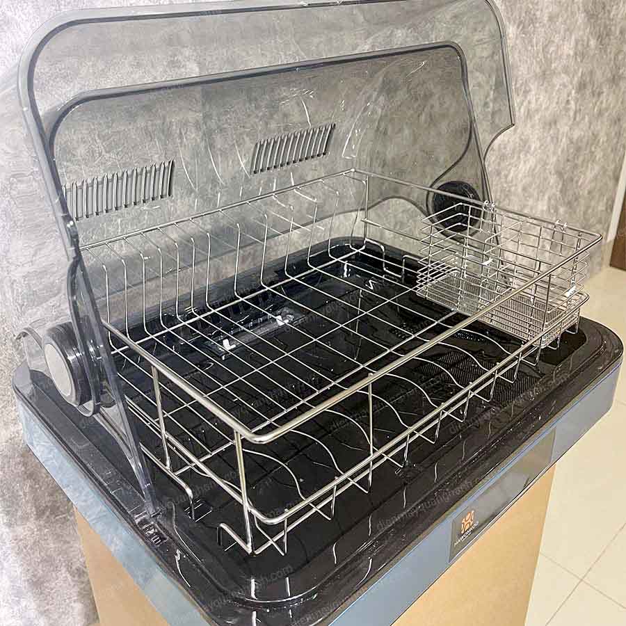 Ảnh thực tế Máy sấy và tiệt trùng bát đĩa đa năng Hawonkoo USH-400