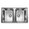 Chậu rửa bát inox 2 hố Blanco Lemis 8-IF 237372
