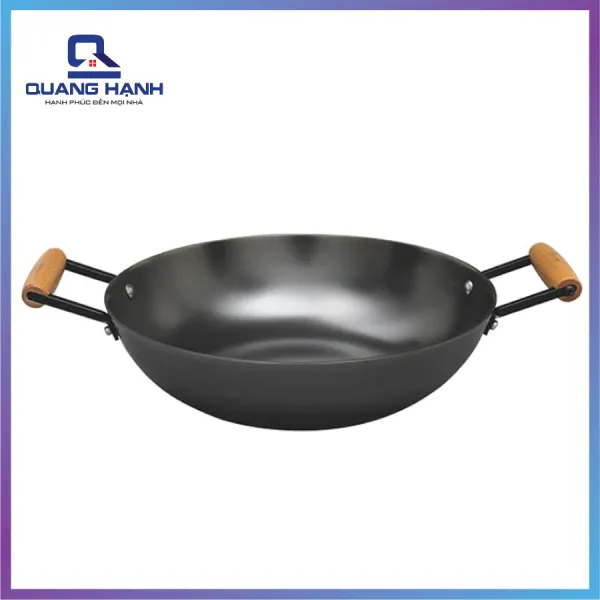 Chảo gang 2 tay cầm Nitrigan La Gourmet 36cm