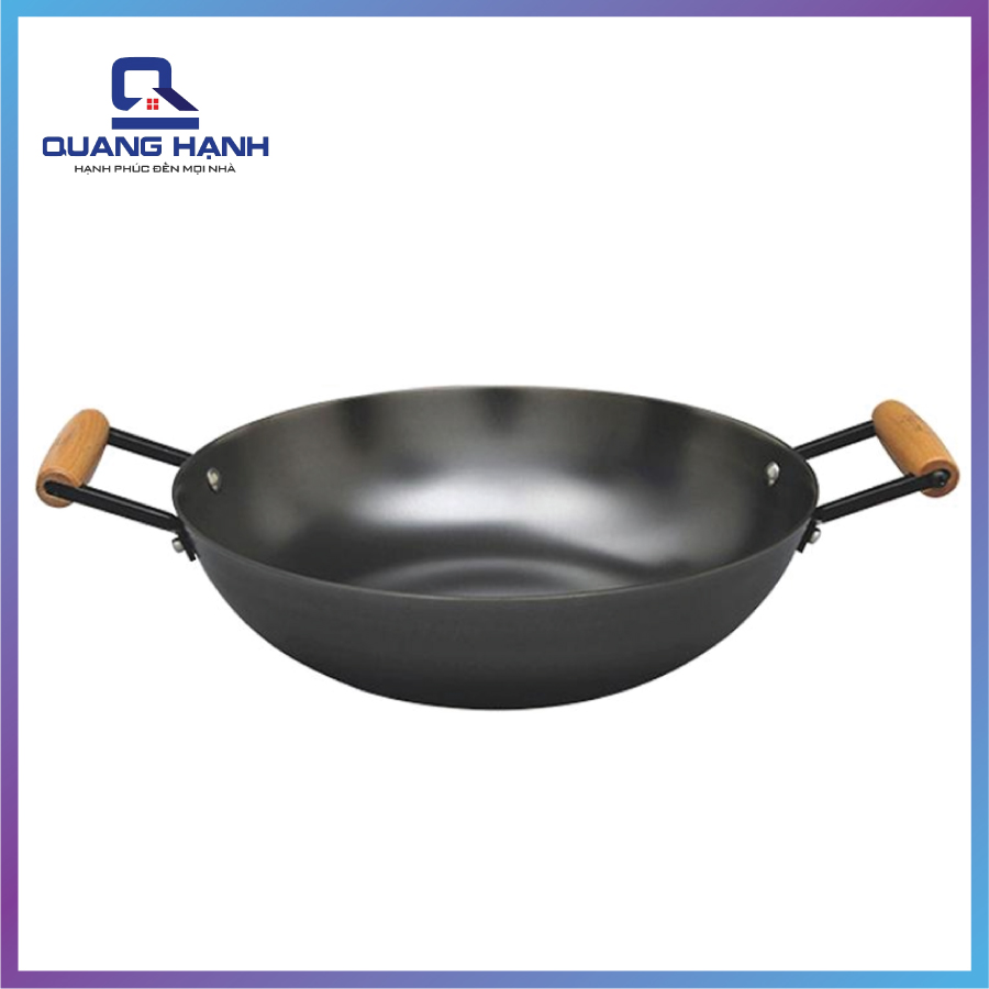 Chảo gang 2 tay cầm Nitrigan La Gourmet 36cm