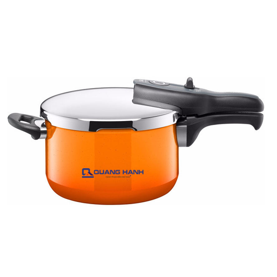 Nồi áp suất Silit Sicomatic T-Plus 4.5L Orange - toàn cảnh sản phẩm