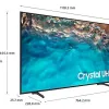 Smart Tivi Samsung 50 inch Crystal UHD 4K BU8000