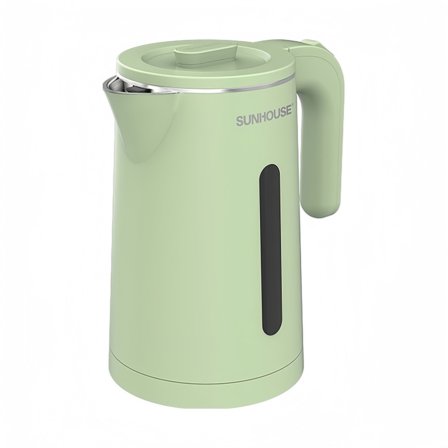 Ấm đun siêu tốc Inox 2 lớp Sunhouse 1.8 lít SHD1353