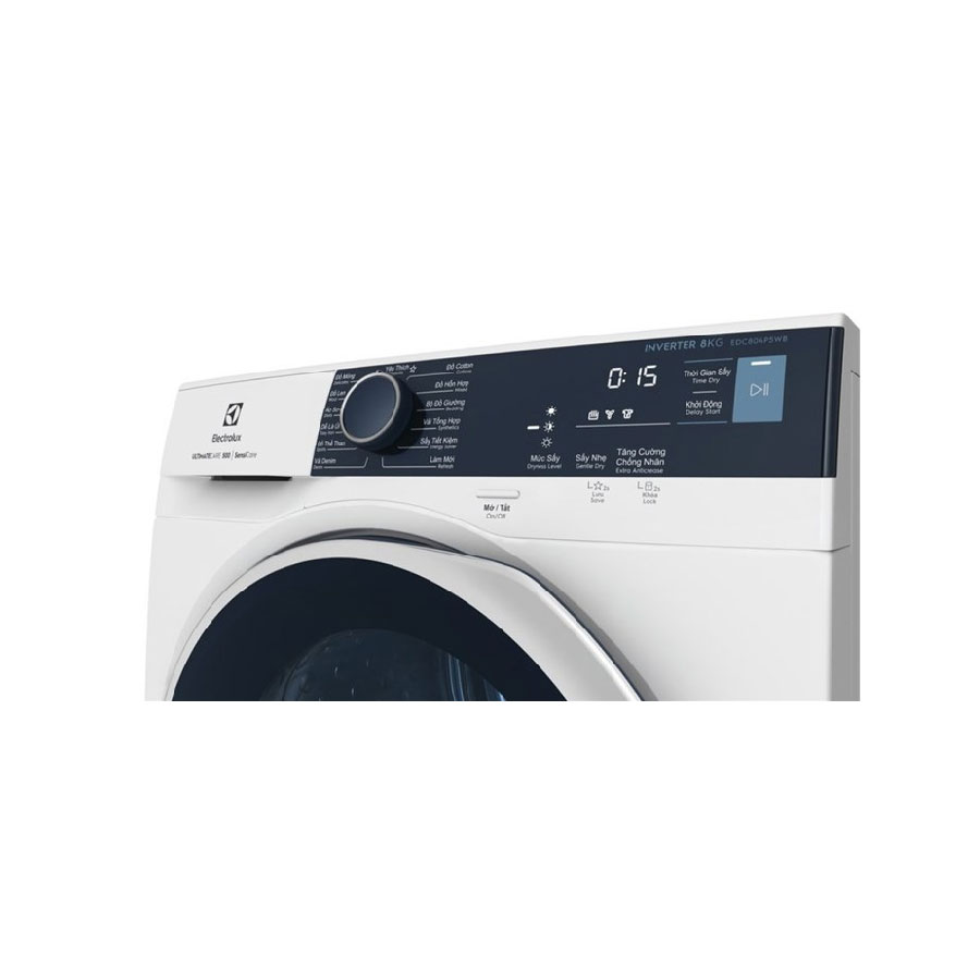 Máy Sấy Ngưng Tụ Electrolux 8 Kg EDC804P5WB