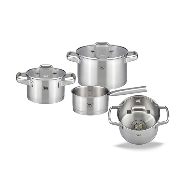 Bộ nồi Elo Smart collection 4 nắp kính