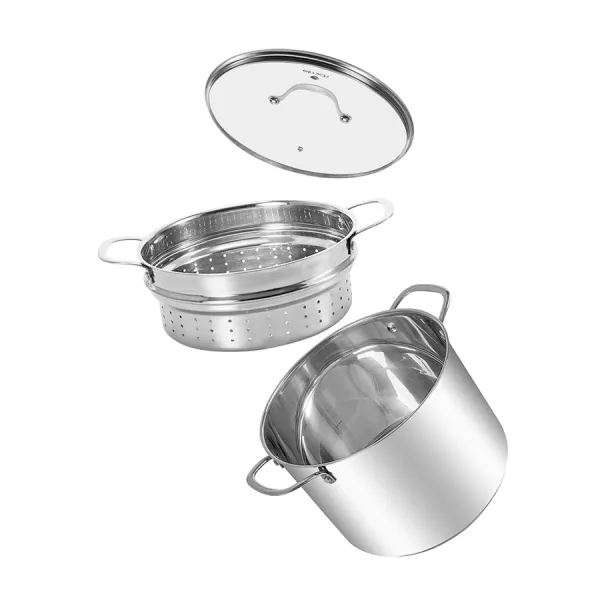 Nồi hấp Inox 304 đáy 5 lớp Elmich EL2533IN28 size 28cm