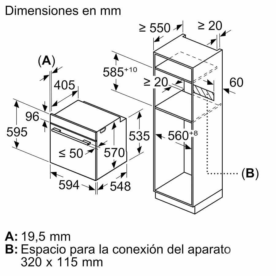 Lò nướng Bosch HBA512BR0