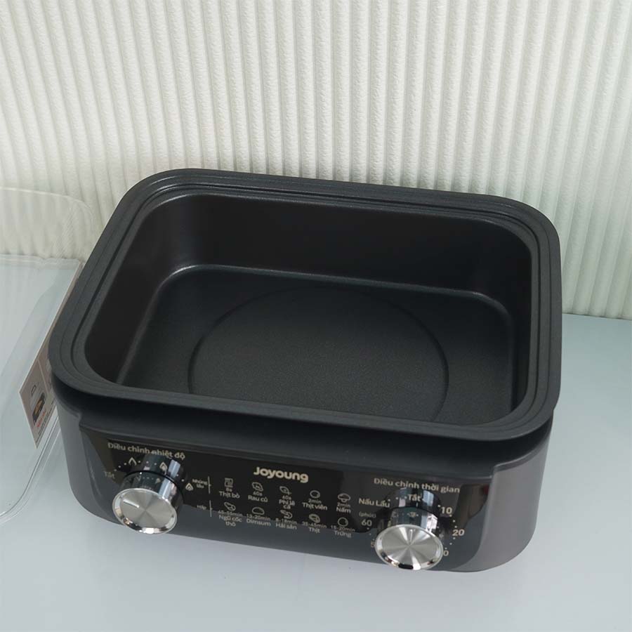 Ảnh thực tế Nồi lẩu hấp điện Joyoung JFS-556