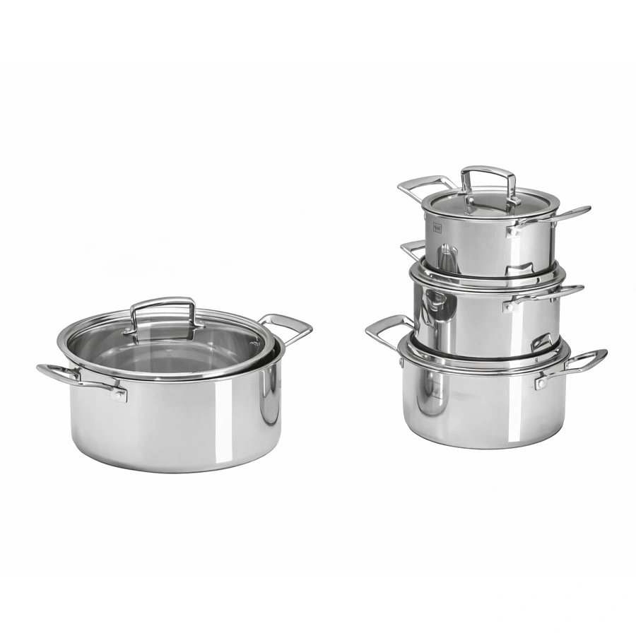 Bộ nồi thân đúc đáy liền Inox 304 Fivestar FPB4011