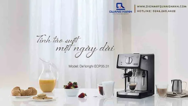 MÁY PHA CÀ PHÊ DELONGHI ECP35.31