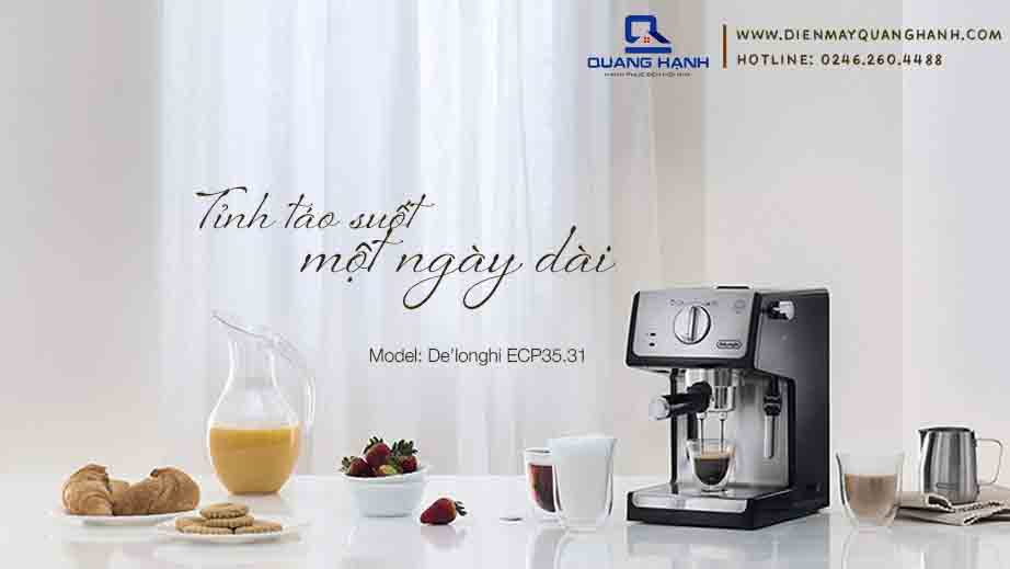 MÁY PHA CÀ PHÊ DELONGHI ECP35.31