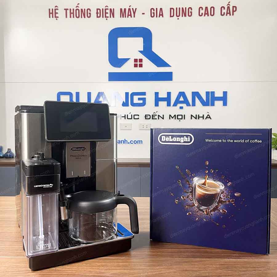 Ảnh thực tế Máy Pha Cafe Delonghi ECAM610.75.MB