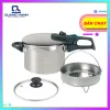 Nồi áp suất Elo Praktika Plus XL 6L có vung kính