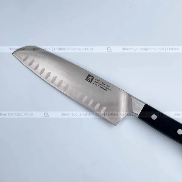 Dao Santoku Hollow ZWILLING Pro – 18cm 38408-181