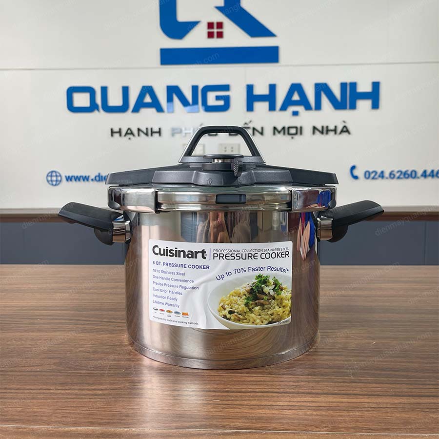 Ảnh thực tế Nồi áp suất Cuisinart CPC22-6