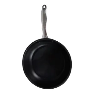 Chảo chống dính vân đá Inox 304 Fivestar đáy liền 22cm FPC22001