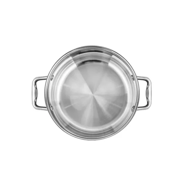 Bộ nồi inox liền khối Elmich Trimax ECO EL-8002 size 16, 20, 22, lẩu xào 28cm