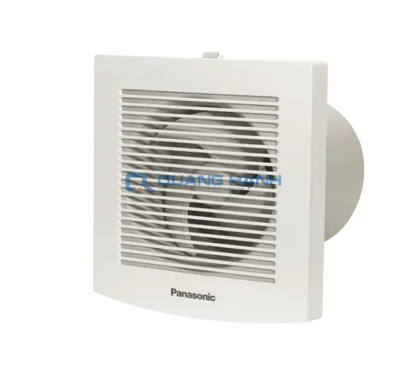 Quạt hút gắn tường dân dụng PANASONIC FV-15EGS1 có màn che côn trùng và ống thông nghiêng cản mưa