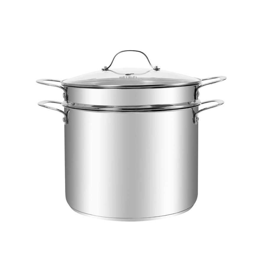 Nồi hấp Inox 304 đáy 5 lớp Elmich EL2533IN28 size 28cm - toàn cảnh sản phẩm