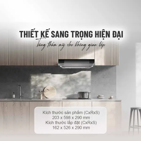 Máy Hút Mùi Âm Tủ Bosch DFM063W56B