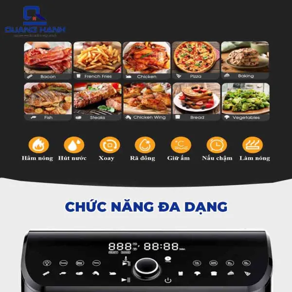NỒI CHIÊN KHÔNG DẦU KALITE KL-Q12