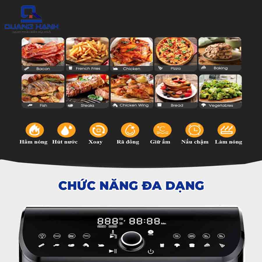 NỒI CHIÊN KHÔNG DẦU KALITE KL-Q12