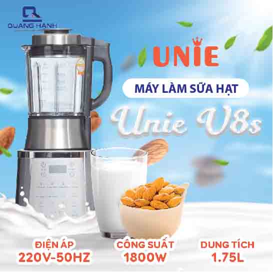 Máy làm sữa hạt Unie V8S
