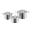 Bộ nồi Inox 304 Impact bonding Elmich EL2480 size 16,20,24cm