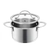 Bộ nồi Inox 304 Impact bonding Elmich EL2480 size 16,20,24cm