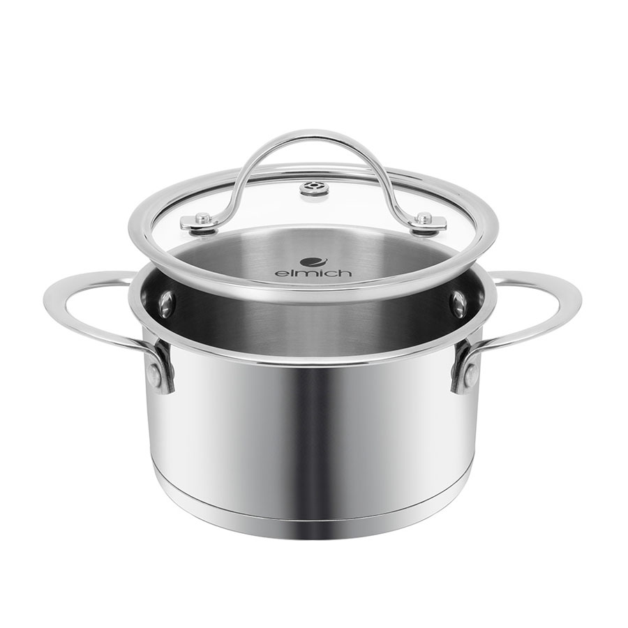 Bộ nồi Inox 304 Impact bonding Elmich EL2480 size 16,20,24cm