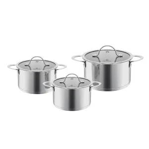 Bộ nồi Inox 304 Impact bonding Elmich EL2480 size 16,20,24cm