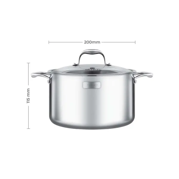 Nồi Inox liền khối Elmich Trimax XS EL3747 size 20cm