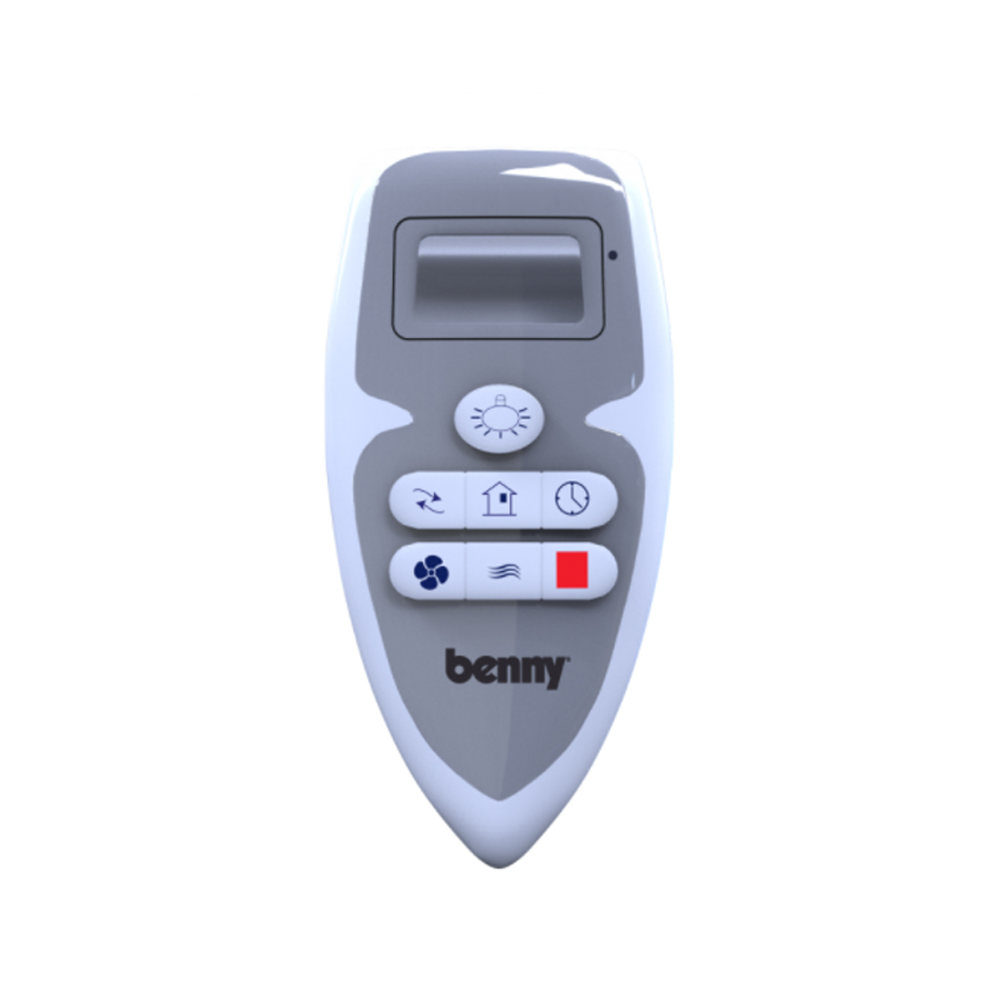 Quạt trần Benny BF-C52LUX-W đèn Led- màu trắng