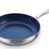 Chảo Inox chống dính cao cấp Ciwete 24cm SS0203-B